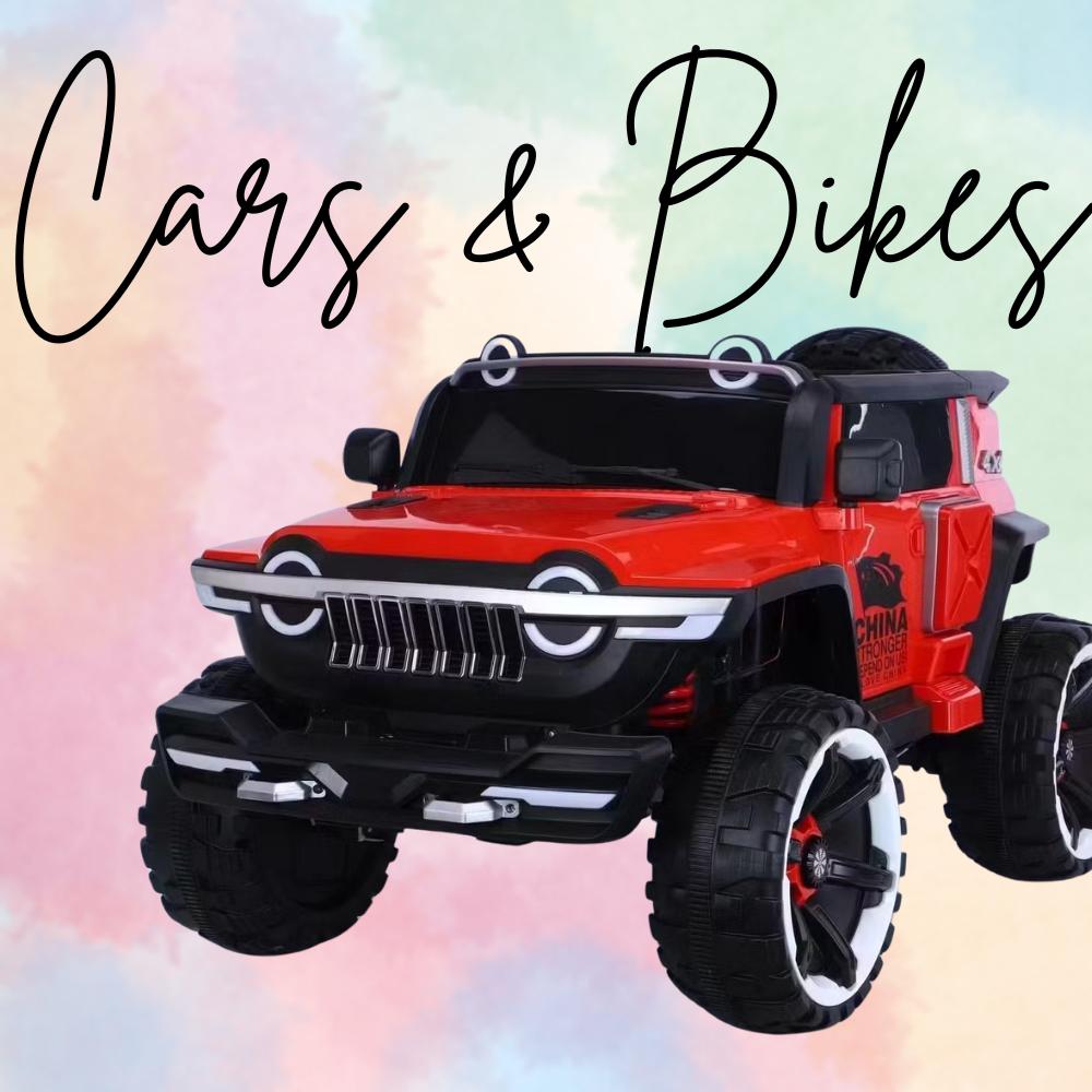 Shop battery-operated vehicles for kids—electric cars, bikes, scooters, and ride-ons. Safe, durable, and easy to use, these battery-powered vehicles offer fun, realistic driving experiences for toddlers and young children.