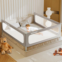 Shop safe and sturdy bed rails for toddlers—prevent falls with adjustable, easy-to-install rails for cribs and beds. Ideal for transitioning from a crib to a regular bed. Perfect for keeping your little one secure at night.