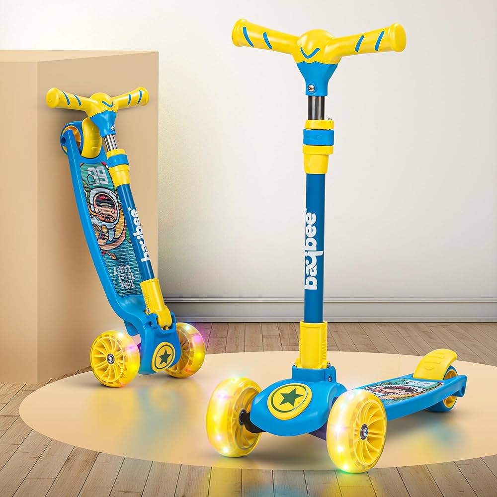Colorful baby kick scooter – perfect for toddlers learning to balance and scoot