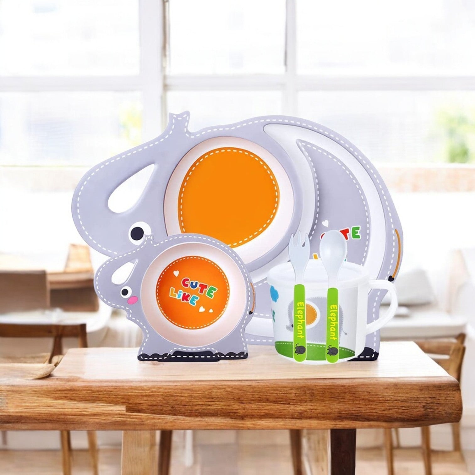 Discover kids tableware sets—colorful plates, bowls, spoons, forks, sippers, and meal trays with cartoon prints. Safe, BPA-free, fun dining sets for toddlers and children. Perfect for daily use and gifting