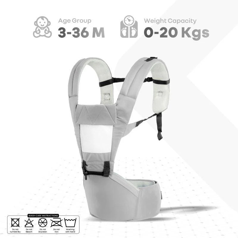 Experience versatile and comfortable babywearing with the R For Rabbit Upsy Daisy 4-in-1 Baby Carrier, adapting to various stages of your child's growth and offering hands-free convenience. Available at uSmile.toys." www.usmile.toys