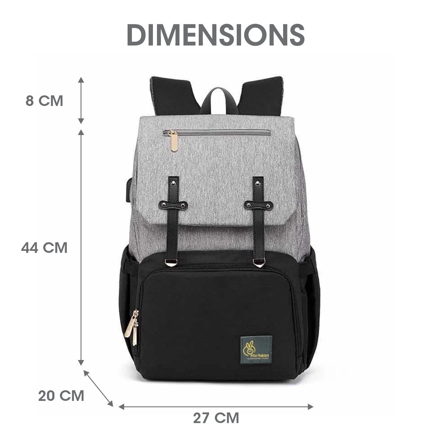 Stay organized and prepared with the R For Rabbit Caramello Smart Baby Diaper Bag, a versatile backpack offering ample storage and easy access to all your baby's necessities. Available at uSmile.toys." www.usmile.toys