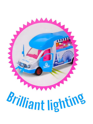 Find fun and educational musical toys at Usmile Toys! Grab this adorable Delicious Food Car toy that lights up and plays music, perfect for creative play.