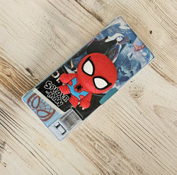 Spider-Man magnetic compass box with inbuilt sharpener, kids' pencil case, shop at www.usmile.toys.