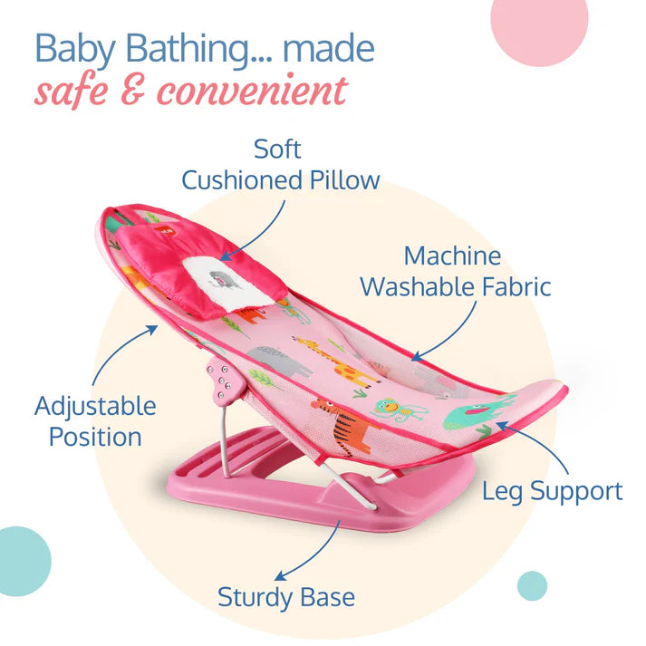 Make bath time fun and safe with the Luvlap Aqua & Jungle Tales Baby Bather, designed with adorable sea creatures to keep your infant comfortable and entertained. Available at uSmile.toys." www.usmile.toys