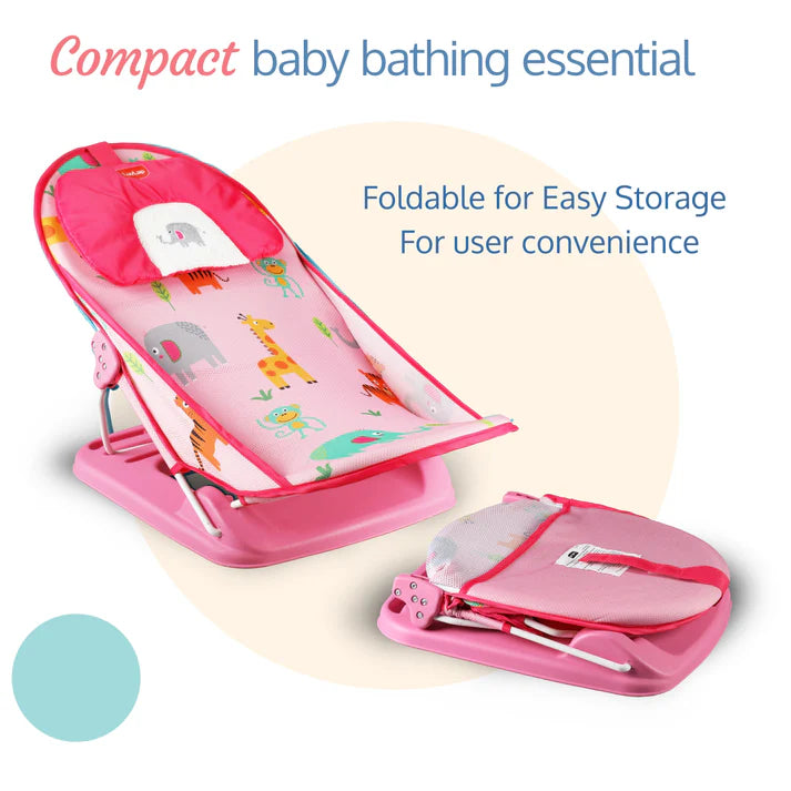 Make bath time fun and safe with the Luvlap Aqua & Jungle Tales Baby Bather, designed with adorable sea creatures to keep your infant comfortable and entertained. Available at uSmile.toys." www.usmile.toys