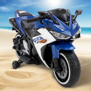 They accurately describe the image (red and white, training wheels, cobblestone street background), which helps visually impaired users and search engines understand the content. www.usmile.toys