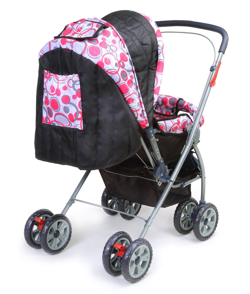 A comfortable and safe pram for infants and toddlers on usmile.toys. www.usmile.toys