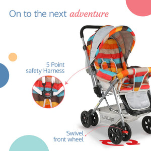 Baby Stroller - Orange Sunshine Theme | uSmile.toys" www.usmile.toys