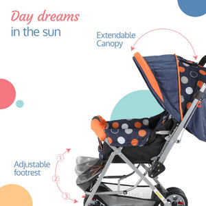 Baby Stroller - Orange Sunshine Theme | uSmile.toys" www.usmile.toys
