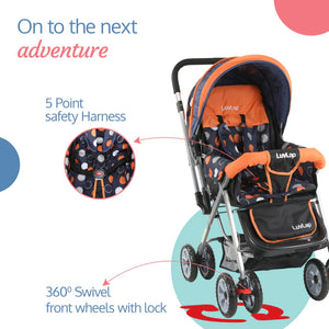 Baby Stroller - Orange Sunshine Theme | uSmile.toys" www.usmile.toys