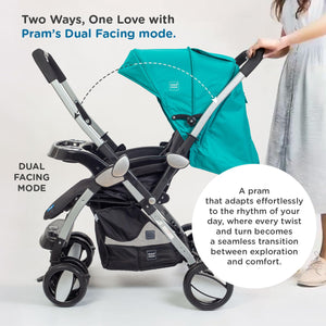 Comfortable Mee Mee baby stroller for smooth rides, ensuring safety and convenience for parents and infants. www.usmile.toys