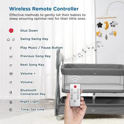 Mee Mee Sweet Love Automatic Electric Cradle for Baby