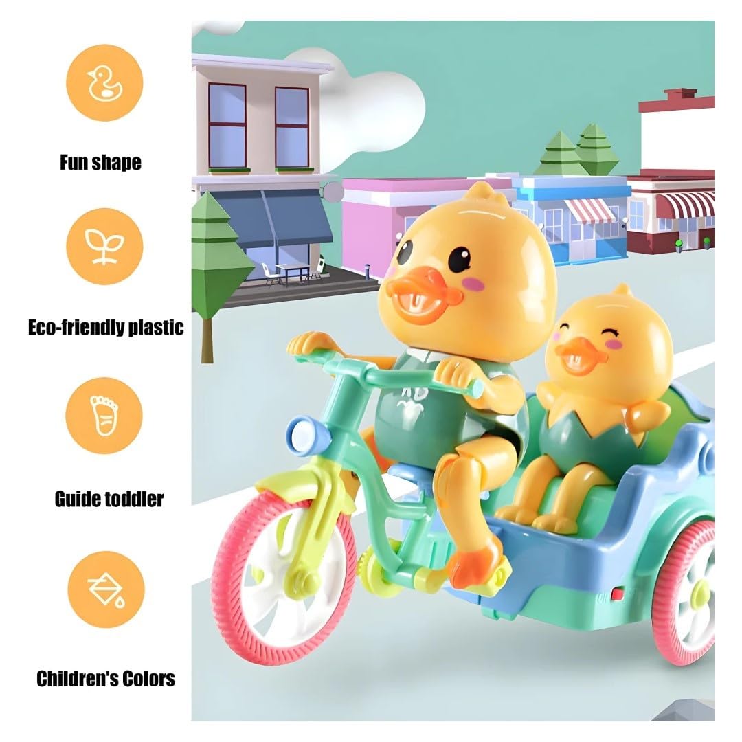 Musical Funny Duck Tricycle for Kids With Light and Music