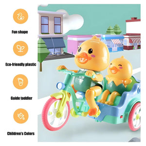 Musical Funny Duck Tricycle for Kids With Light and Music