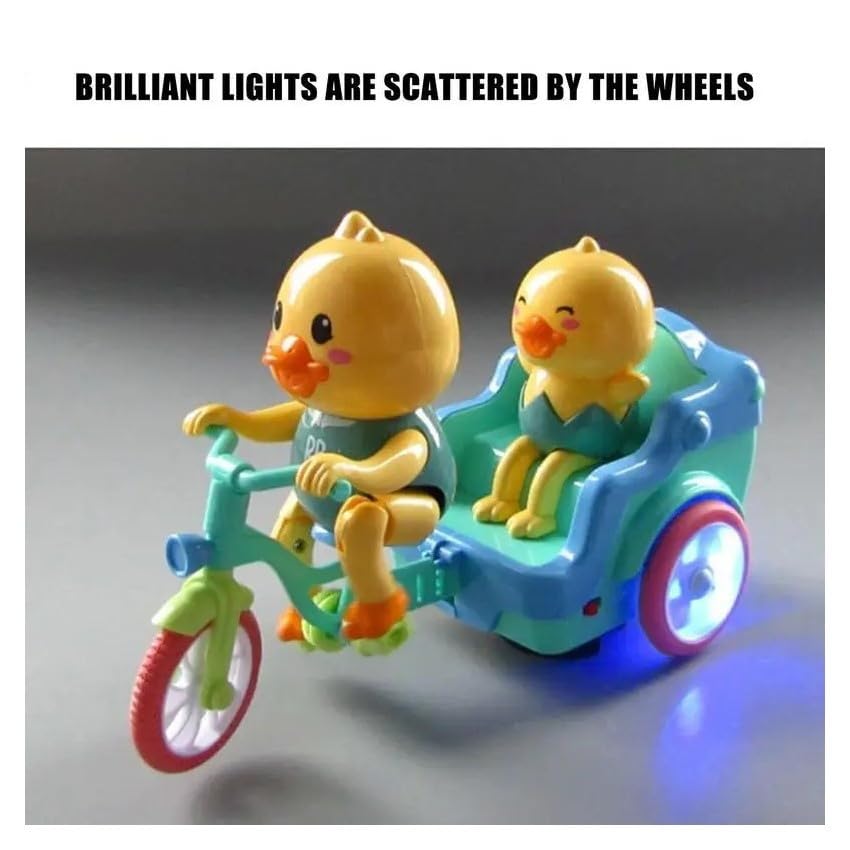 Musical Funny Duck Tricycle for Kids With Light and Music