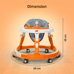 LuvLap 360° Joy Baby Walker for 9+ Months