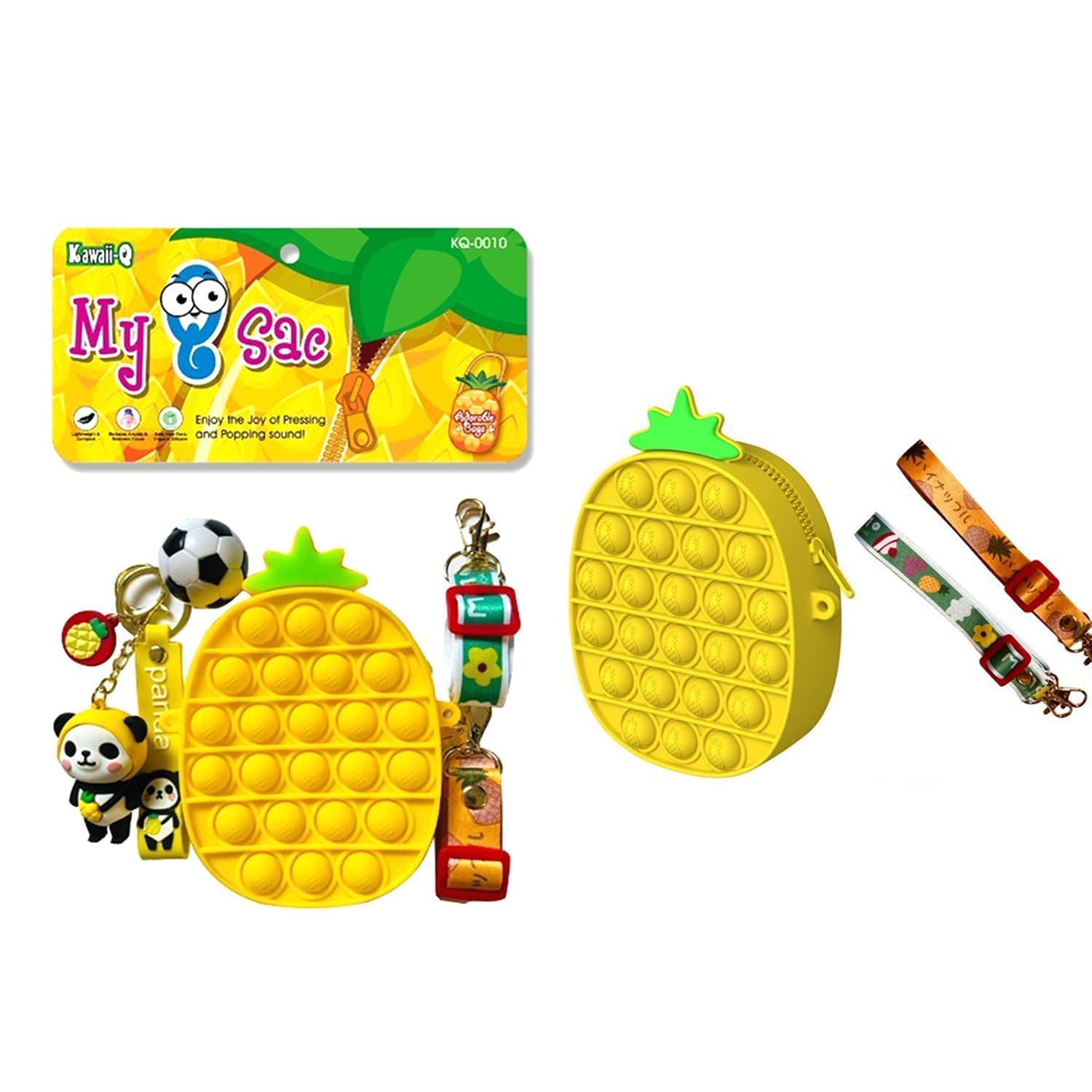 Kids' mini karaoke system with a white square LED Bluetooth speaker and a small matching handheld microphone for singing. www.usmile.toys