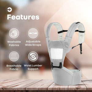 Experience versatile and comfortable babywearing with the R For Rabbit Upsy Daisy 4-in-1 Baby Carrier, adapting to various stages of your child's growth and offering hands-free convenience. Available at uSmile.toys." www.usmile.toys