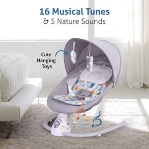 Provide intelligent comfort and gentle motion for your baby with the Cocoon Smart Auto Baby Swing, offering hands-free soothing and a peaceful environment. Available at uSmile.toys www.usmile.toys