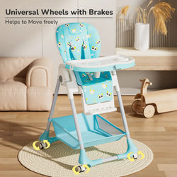 R For Rabbit Baby High Chair - Marshmallow Green