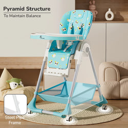 R For Rabbit Baby High Chair - Marshmallow Green