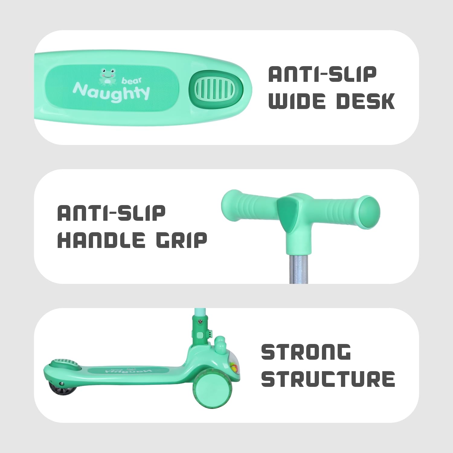 The R for Rabbit Road Runner Hopper, a foldable 3-wheel kick scooter for children aged 3 years and up. This durable and stable scooter comes in a cheerful blue color with vibrant LED light-up wheels and a unique front design, perfect for stimulating active play and developing motor skills. Available at Usmile Toys." www.usmile.toys