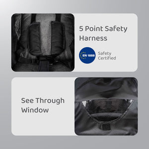 Rainbow R for Rabbit stroller for kids – colorful baby stroller available at www.usmile.toys