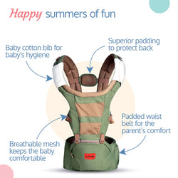 Luvlap Royal Hip Seat Baby Carrier