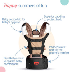 Luvlap Royal Hip Seat Baby Carrier