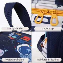 Kids' Space Backpack for Boys: Durable schoolbag with multiple compartments for books and supplies.
www.usmile.toys