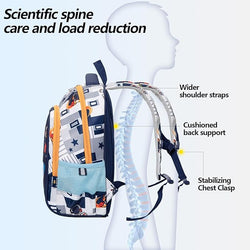 Cool Space Design School Backpack: Comfortable and stylish bag for boys who love astronauts and rockets.
www.usmile.toys