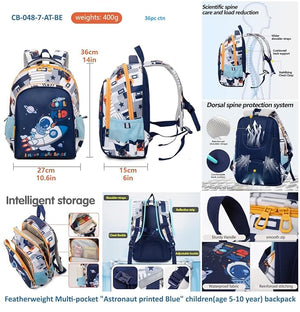 Cool Space Design School Backpack: Comfortable and stylish bag for boys who love astronauts and rockets.
www.usmile.toys