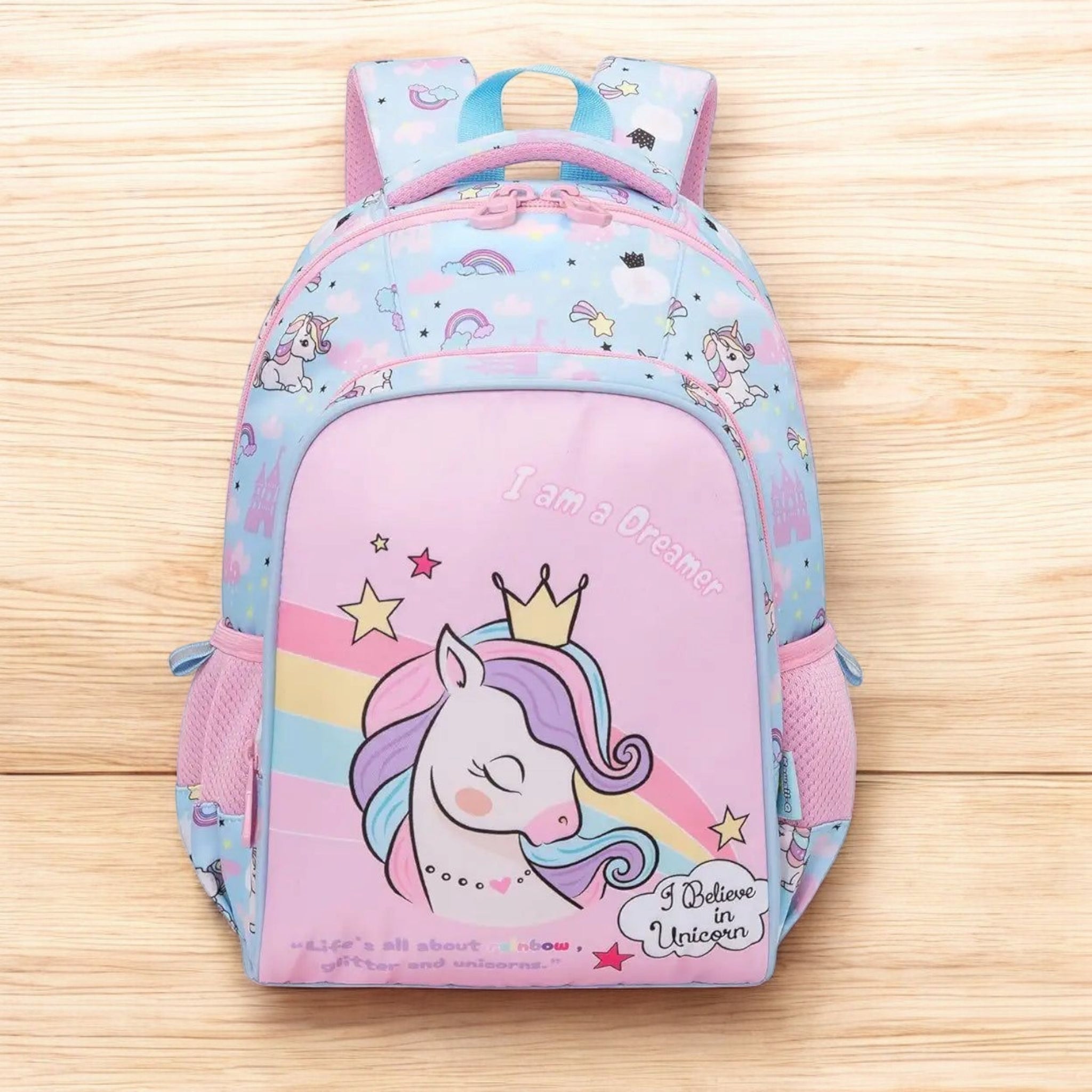 Pink Unicorn School Bag for Girls: Cute magical unicorn design, perfect for elementary school kids.
www.usmile.toys