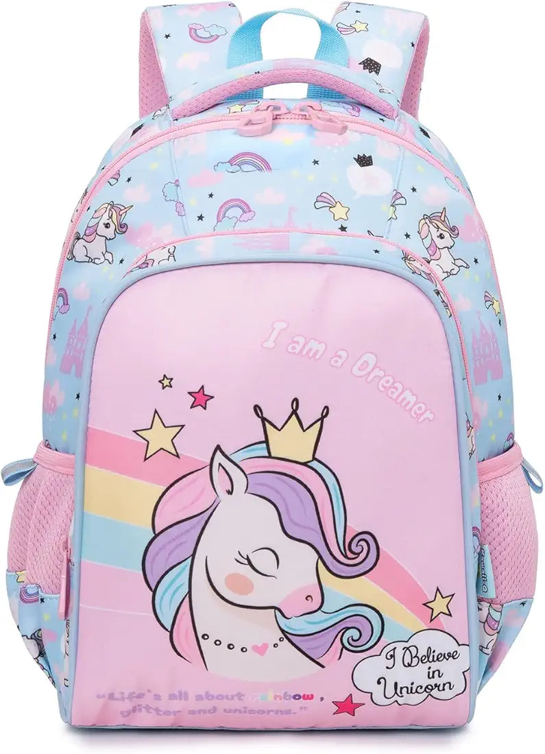 Pink Unicorn School Bag for Girls: Cute magical unicorn design, perfect for elementary school kids.
www.usmile.toys