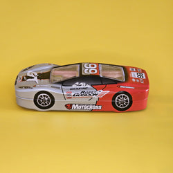 Race car-shaped pencil box for kids – Stylish and durable stationery organizer featuring a red and black sports car design, perfect for school supplies. Ideal gift for children and students."

This ALT text includes relevant keywords like "race car-shaped pencil box," "stationery organizer," "school supplies," and "gift for children" to improve search visibility. Let me know if you want any modifications