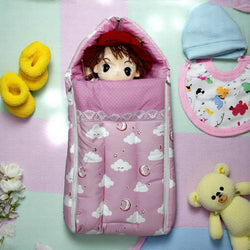 Newborn Baby Sleeping Bag with Cute Printed Designs – Hooded & Zippered