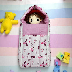 Newborn Baby Sleeping Bag with Cute Printed Designs – Hooded & Zippered