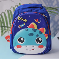 Usmile Toys girls' school backpack: a vibrant pink bag with a large, smiling unicorn graphic and a 'Good' speech bubble, perfect for young students." www.usmile.toys