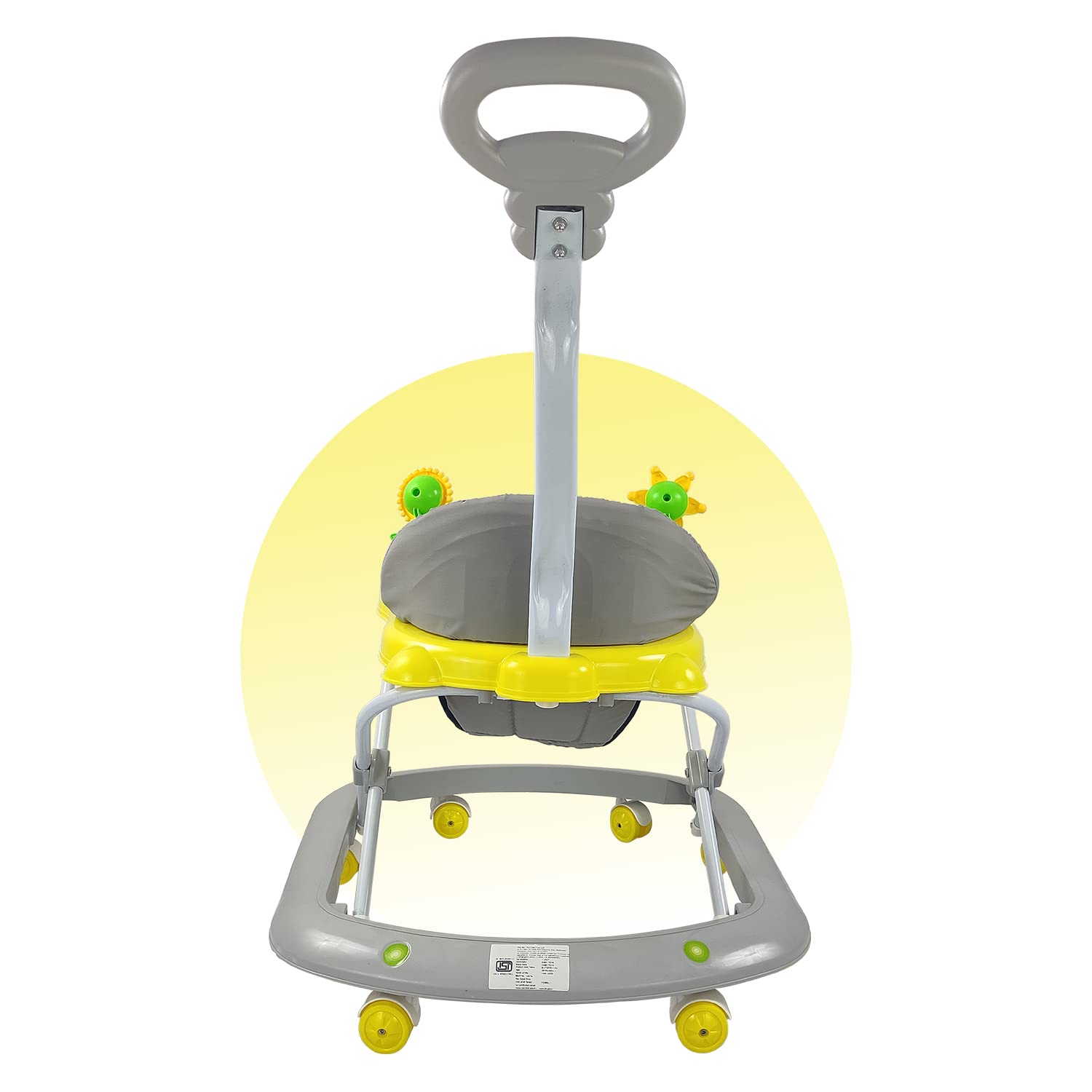 Activity walker for babies, the Dash Butterfly model, offering interactive toys and a comfortable seat for early development. www.usmile.toys