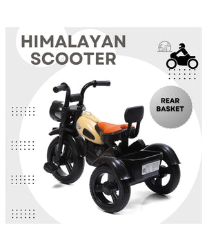 Children's motorcycle-style trike from U Smile Toys, equipped with a comfortable seat and musical features for engaging play. www.usmile.toys