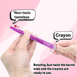 Twist Crayons For Kids - 12 Pcs