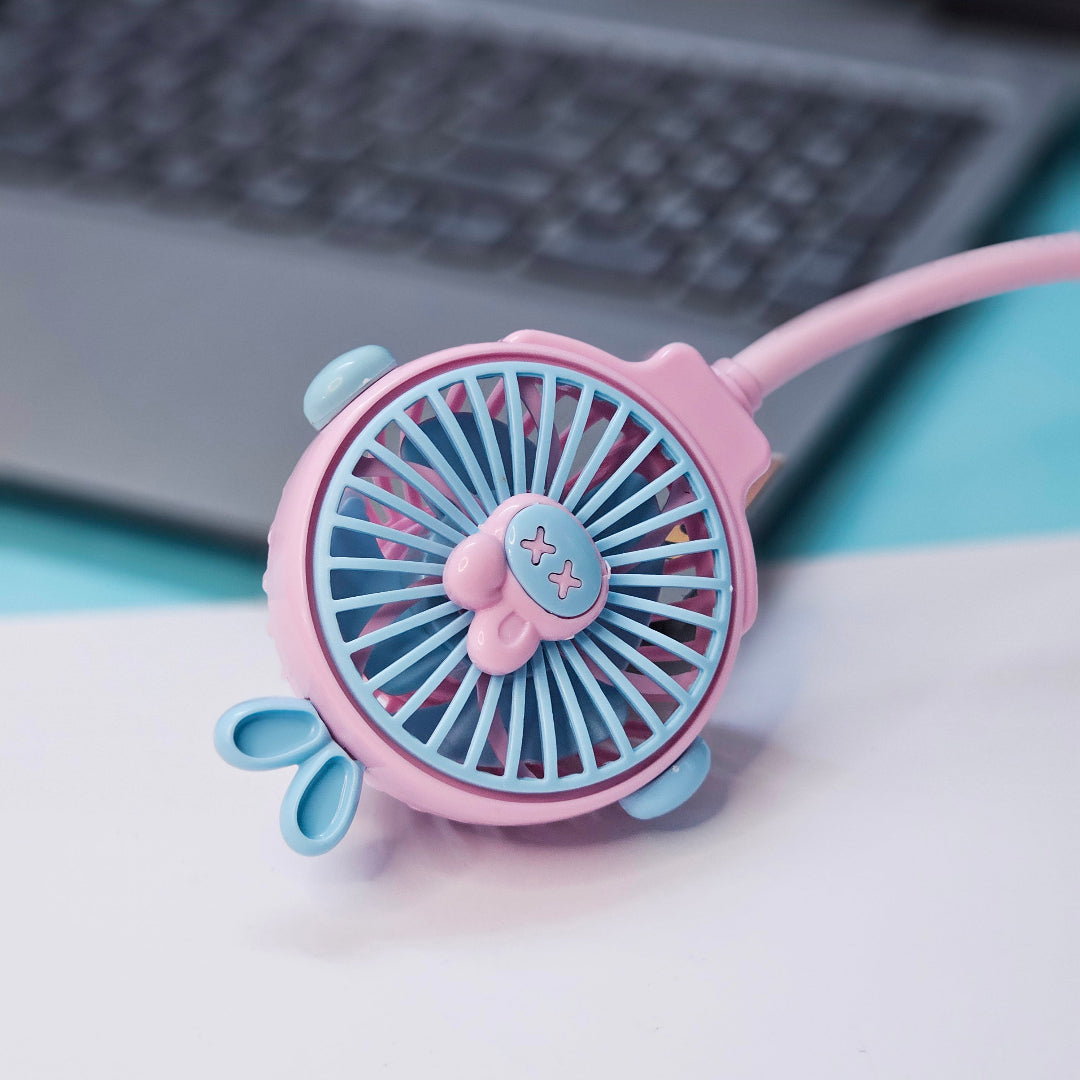 Usmile® hands-free neck fan: cute, cool, and convenient in assorted colors.
Shop this portable personal fan and more at www.usmile.toys.