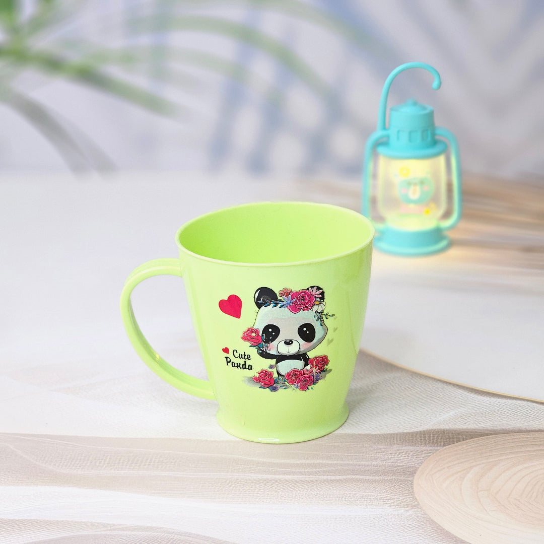 Adorable and colourful toddler dining set from Usmile Toys, featuring a unicorn design on a durable pink plate and cup. www.usmile.toys