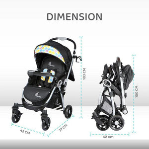 Rainbow R for Rabbit stroller for kids – colorful baby stroller available at www.usmile.toys
