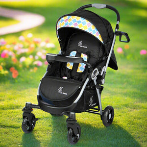 Rainbow R for Rabbit stroller for kids – colorful baby stroller available at www.usmile.toys