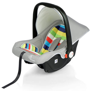 Versatile R for Rabbit Picaboo baby carry cot and car seat, offering 4-in-1 functionality including rocker and feeding chair, with a comfortable and colorful interior for infant safety and comfort. www.usmile.toys