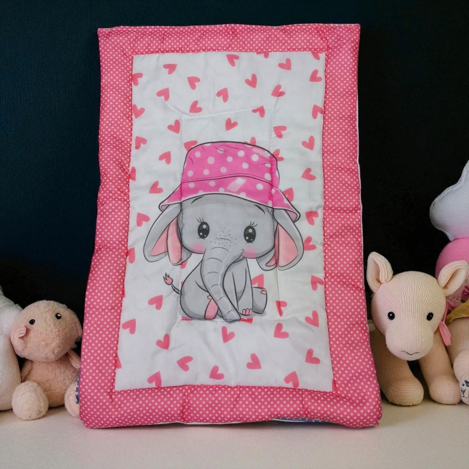 New Born Baby Godadi - Baby Bedding Set of 5 Pcs - Assorted