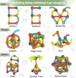 Educational glowing magnetic construction toy for children, encouraging creativity and scientific principles. www.usmile.toys