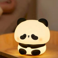 Silicone Night Lamp for Kids - Cute Sitting Panda